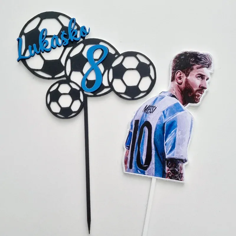 Futbal Messi set s menom a číslom
