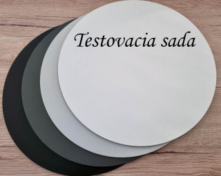 Testovacia sada kruhových podnosov 