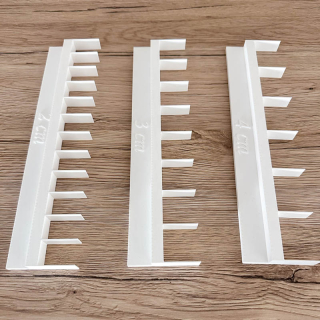 Set naznačovacích hrebeňov 2, 3, 4 cm