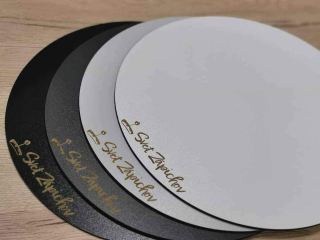 Podnos Kruh s Gravírom