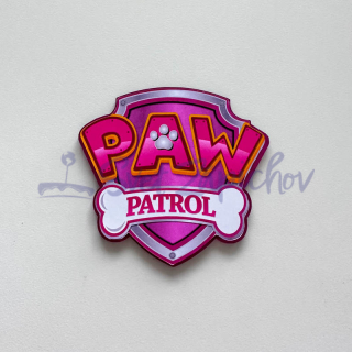 Paw Patrol logo dievča