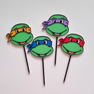 Ninja korytnačky set