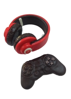 Cukrová sada slúchadlá a joystick
