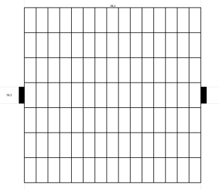 Naznačovač rezov 105 x 2,5 x 5,5