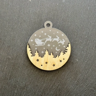 Vianočná ozdoba Santa 1