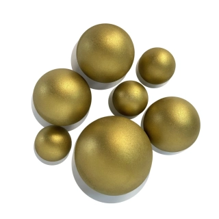 Čokoládové gule zlaté 7 ks